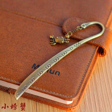 Load image into Gallery viewer, Retro Cute Animal Metal bookmark