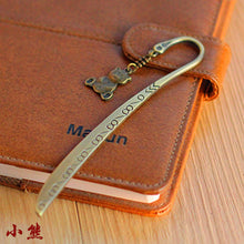 Load image into Gallery viewer, Retro Cute Animal Metal bookmark