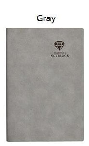 Blue Coffee Gray Notepad