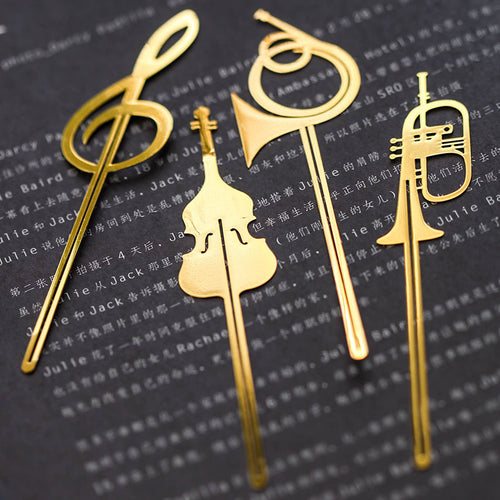 Instrument style bookmarks