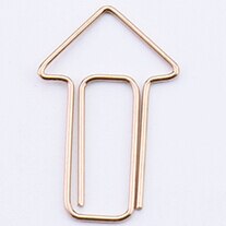 Load image into Gallery viewer, geometric Shaped Metal Paper Clip Bookmark