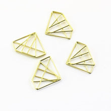 Load image into Gallery viewer, Gold Paper Clips Pin Metal Clip Bookmarks