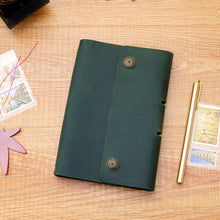 Load image into Gallery viewer, Handmade Genuine Leather Diary