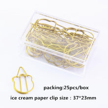 Load image into Gallery viewer, Paper Clips Creative Interesting Bookmark