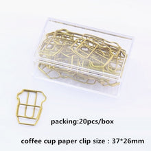 Load image into Gallery viewer, Paper Clips Creative Interesting Bookmark
