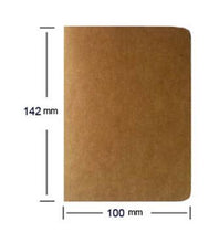 Load image into Gallery viewer, Cowhide Paper Sketchbook