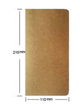 Load image into Gallery viewer, Cowhide Paper Sketchbook