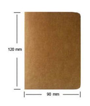 Load image into Gallery viewer, Cowhide Paper Sketchbook