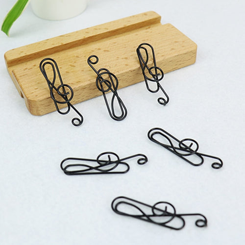 Musical notation Paper Clips Pin Metal Clip Bookmarks