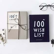 Load image into Gallery viewer, List Notebook Simple creative Planner
