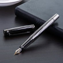 Load image into Gallery viewer, 0.5mm Nib Luxury Silver Plating Fountain Pen