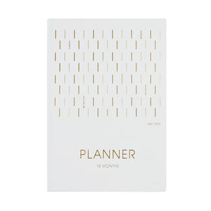 Planner Organizer Diary A5 18 Months Schedule Notebook