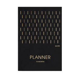 Planner Organizer Diary A5 18 Months Schedule Notebook