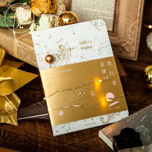 Load image into Gallery viewer, Golden Planet notebook