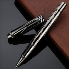 Load image into Gallery viewer, 0.5mm Nib Luxury Silver Plating Fountain Pen